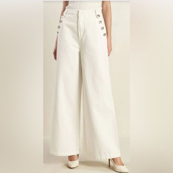 FLYING TOMATO DELICATE HUE WOVEN PANTS - Picture 2 of 10